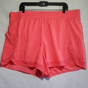 Athleta‎ Mesh Racer Run Short 4" Womens Running Shorts Size 2x
